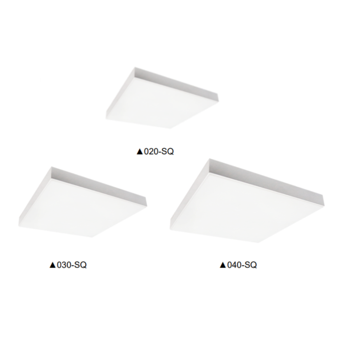 LED ceiling light 020-SQ/030-SQ/040-SQ